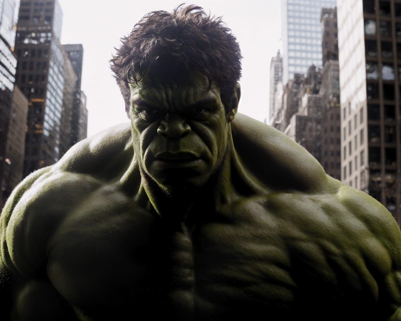 00512-3757687948-from avengers  ,  realistic, a portrait photo of Hulk in New York city, muscular, green skin, dark hair, bare chested, professio.png